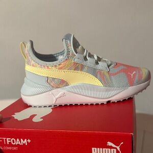 Puma Kids' Sneakers in Pink, Yellow, and blue
